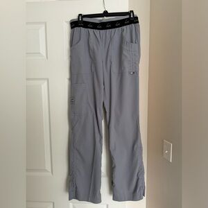 Women’s Slim Fit Koi Scrubs - Gray size S